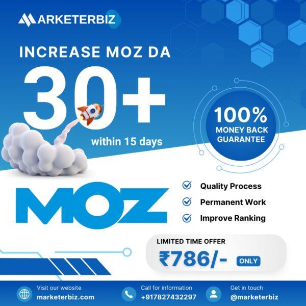 Increase MOZ DA PA